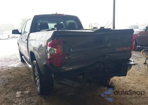 2021 Toyota Tundra Limited из США, поврежденный, VIN 5TFHY5F19MX013433